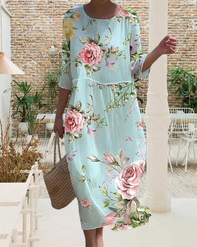 Beata - Vestido elegante con flores