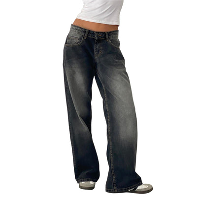 Jasmine - Pantalones vaqueros anchos para mujer