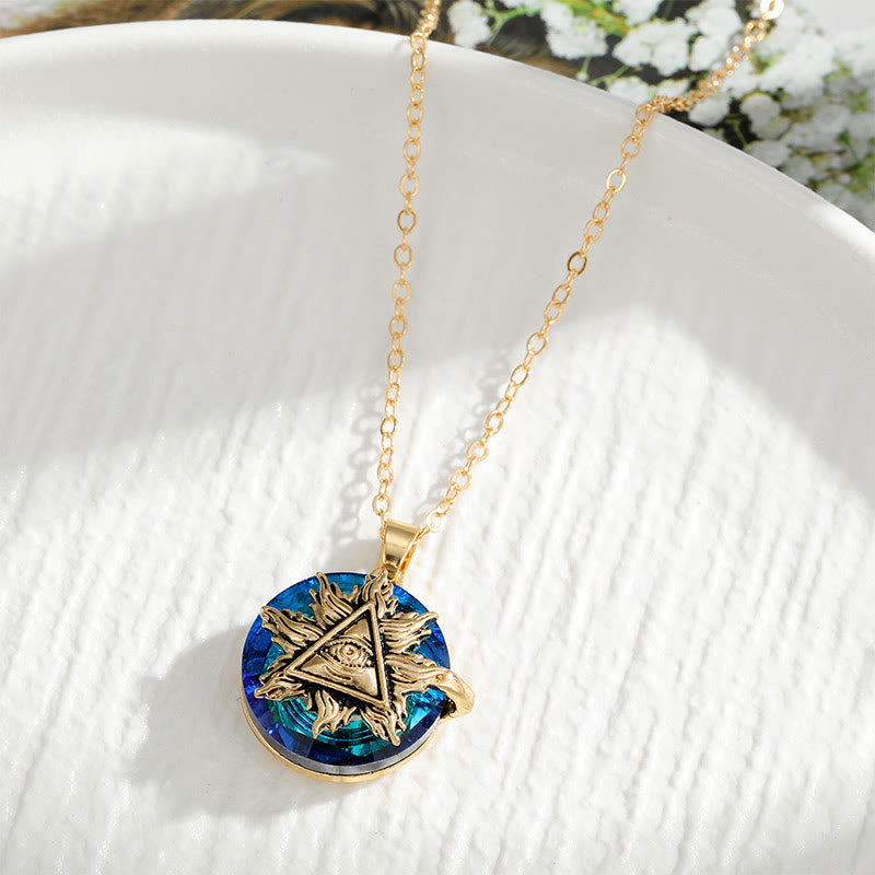 "Siempre estarás protegido" - Collar de mal de ojo 
