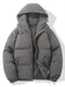 Luuk | Classic winter jacket with hood for men