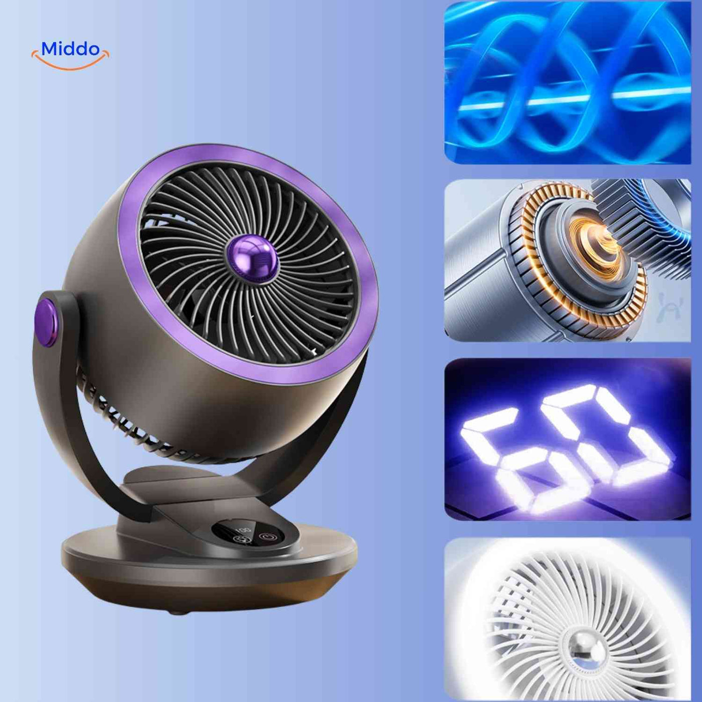 Ventilador Airstream | Estilo, viento ruidoso y circulación