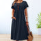 Vestido casual y suave para mujer: comodidad para el día a día.