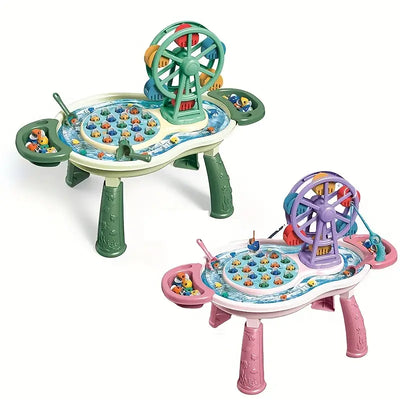 FISHFUN | Mesa de juego de agua magnética para niños 