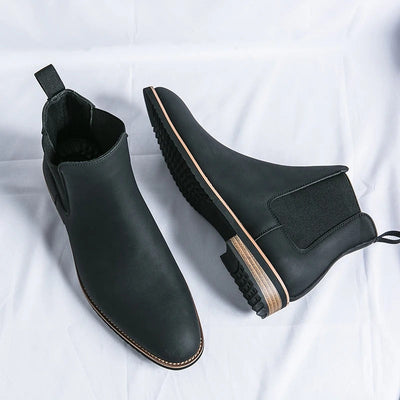Niko - Botas de piel para hombre elegantes y cómodas.