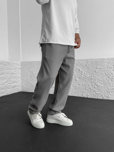 Mueler-mode | Pantalones cómodos de spandex acanalado