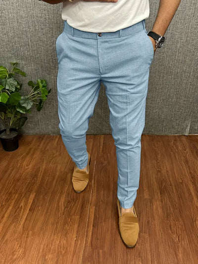 Pantalones de hombre elegantes con un look moderno.