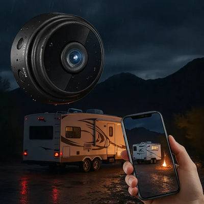 Caméra de recul sans fil HD pour camping-cars, camions et remorques