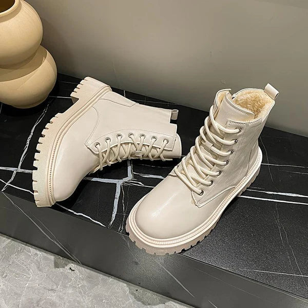 Katherine | Botas lujosas y cómodas con cálido forro de lana. 