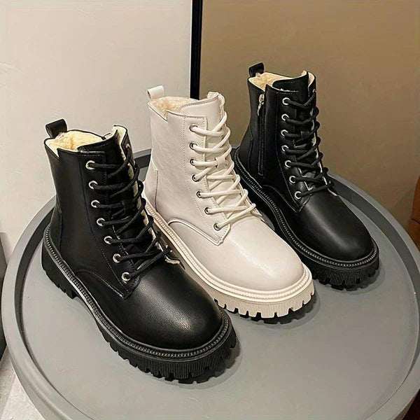Katherine | Botas lujosas y cómodas con cálido forro de lana. 