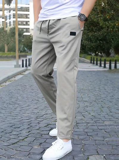 Pantalon de jogging stretch, sportif et à la mode, avec cordon de serrage et taille décontractée