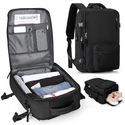 Mochila - Bolsa de viaje grande impermeable para senderismo y viajes