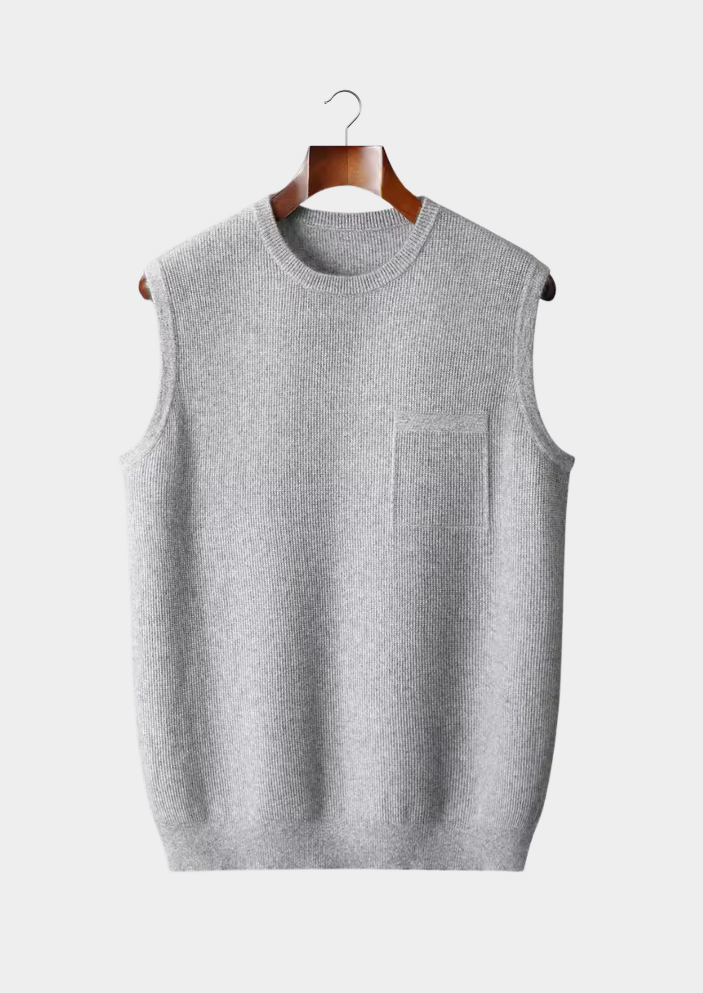 Turtleneck Vest 100% Cashmere