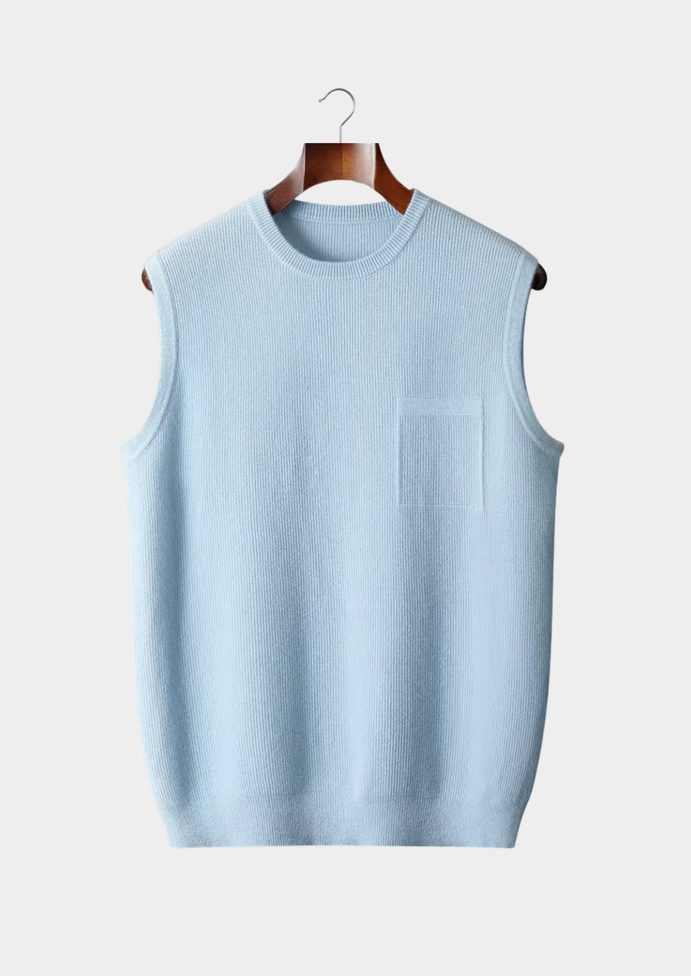 Turtleneck Vest 100% Cashmere