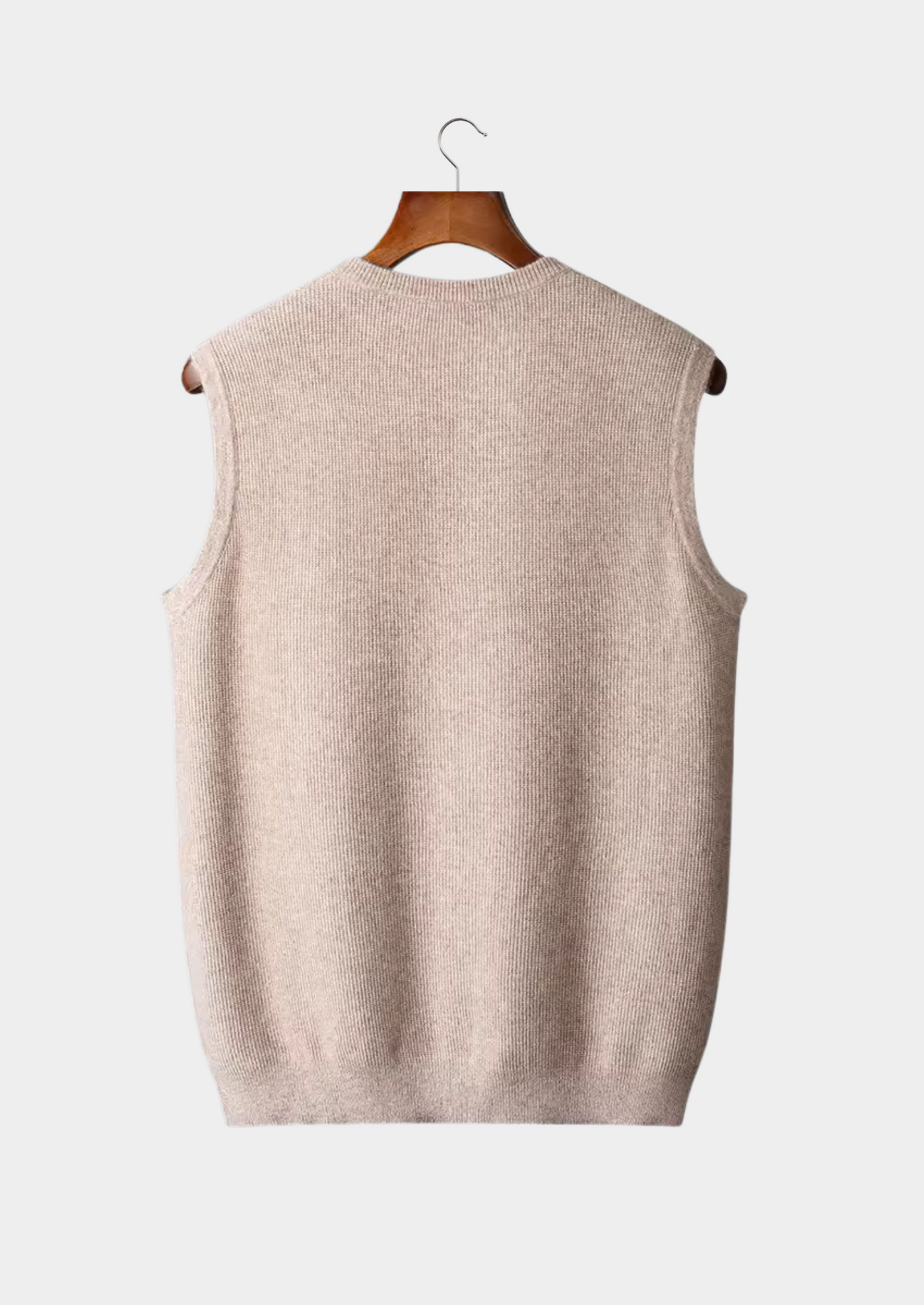 Turtleneck Vest 100% Cashmere