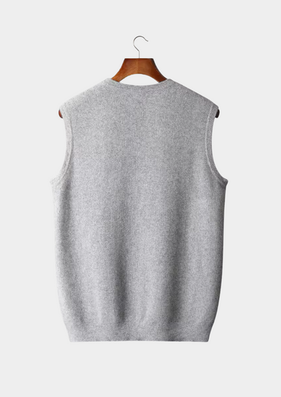 Turtleneck Vest 100% Cashmere