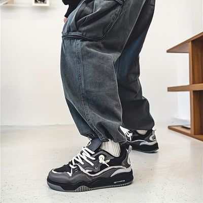 Zapatillas deportivas geométricas: casuales y de moda.