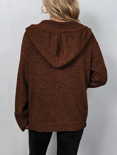 Gilet à capuche pour femme