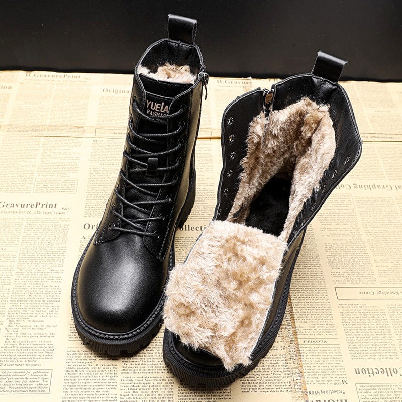 Katherine | Botas lujosas y cómodas con cálido forro de lana. 