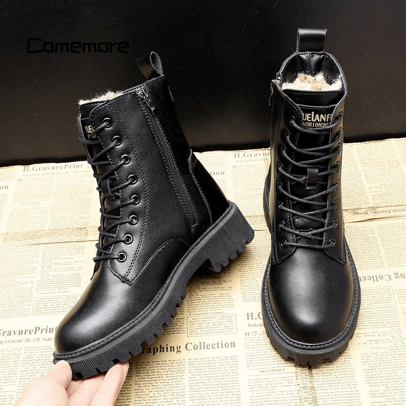 Katherine | Botas lujosas y cómodas con cálido forro de lana. 