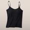 Camiseta de tirantes para mujer con sujetador incorporado: sujeción y comodidad sin costuras. 