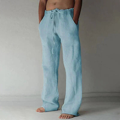 Arthur - Pantalones holgados de lino para hombre