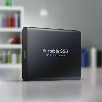 SSD externo portátil ultrarrápido | Almacenamiento móvil | Almacenamiento rápido para portátiles y PC - SpeedFast 