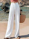 Noemi | Pantalones anchos de lino para un look casual