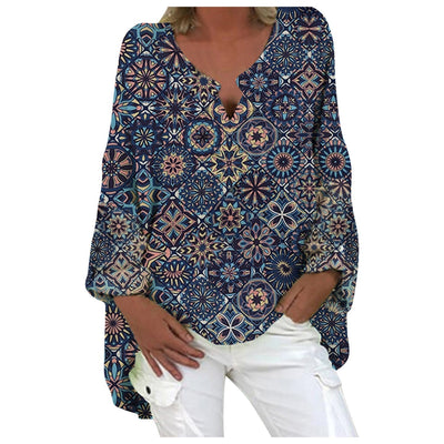 Natalia - Blusa de lino para mujer - Corte elegante y cómodo