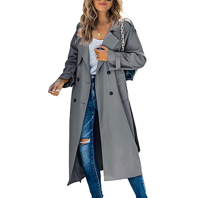 Zara - Trench-coat long pour femme