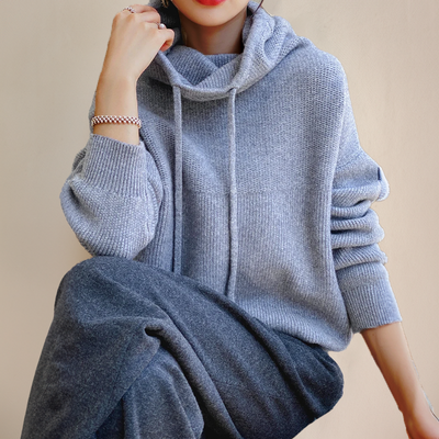 Zoe | Jersey de cuello alto de lana para mujer