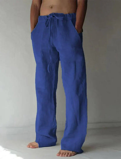 Arthur - Pantalones holgados de lino para hombre