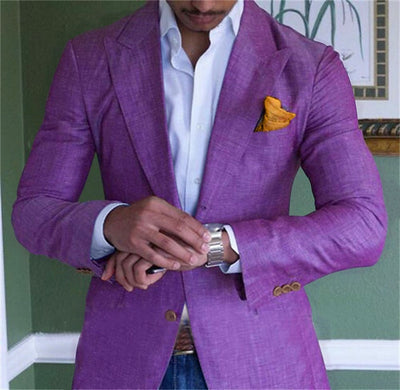 Chaqueta de lino para hombre - Enero