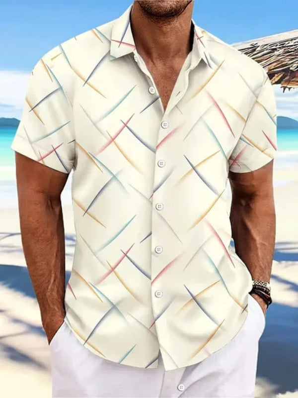 Camisa elegante de lino para hombre - Francis