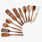 Juego de utensilios de cocina de madera WoodChef de 11 piezas resistentes al calor