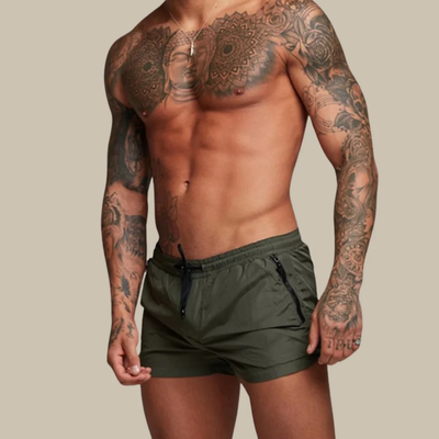 Enzo - Short de bain avec cordon de serrage à la taille