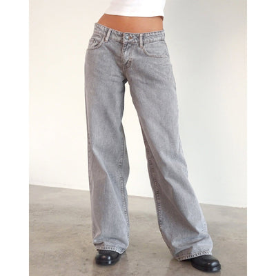 Jasmine - Pantalones vaqueros anchos para mujer