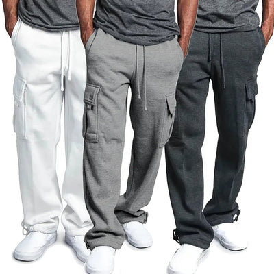 Pantalon de survêtement cargo en polaire Ultimate Comfort pour hommes