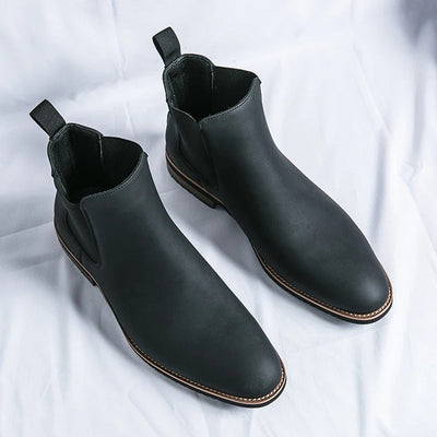 Niko - Botas de piel para hombre elegantes y cómodas.