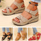 Sandalias ortopédicas cómodas para mujer.