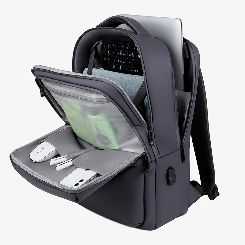 Sac à dos professionnel sophistiqué et imperméable pour ordinateur portable