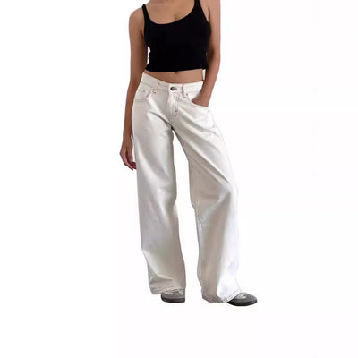 Jasmine - Pantalones vaqueros anchos para mujer