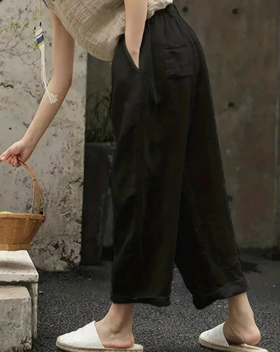 SANCHA | Pantalones de algodón transpirables para mayor comodidad diaria