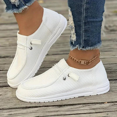 Zapatos sin cordones para mujer | Suela ligera y flexible | Cómodos y fáciles de usar a diario | Estilo casual