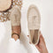 Mocasines para mujer | Diseño sin cordones | Cómodos y elegantes | Piel sintética y estilo clásico