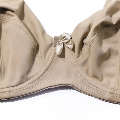 Sujetador con aros para mujer | Tallas grandes y cobertura completa | Bralette sin relleno | Spandex