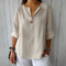 Blusa Fredrika Elegante de Lino para Mujer