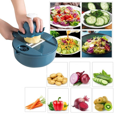 Juego de corte multifuncional 12 en 1 ChefEase