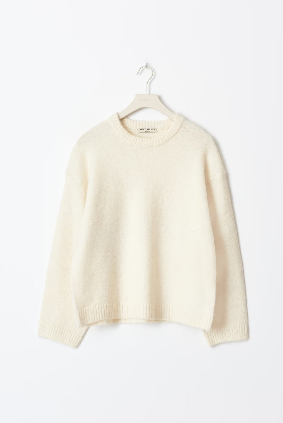 Georgie - Suéter de mujer suave de punto | Suéter oversized con cuello redondo