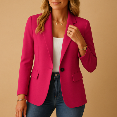 Blazer ajusté à la coupe confortable pour femmes | Yara