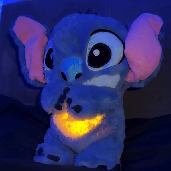 Koala og Stitch forbundet med beroligende vejrtrækning og musik
